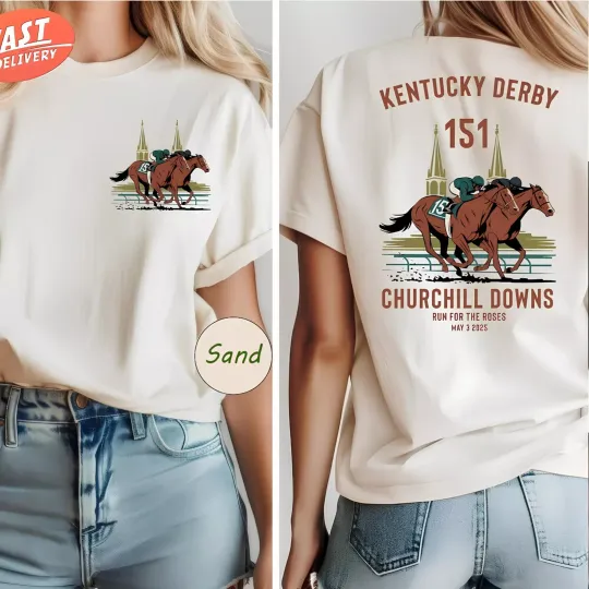 Discover Kentucky Derby Race Shirt, 151st Run For Roses Shirt, Churchill Downs Shirt