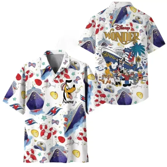 Discover Personalized plutoo Cruise Hawaiian Shirt