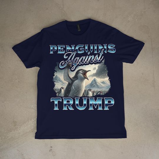 Discover Penguins Against Trump Funny Sarcastic Tariffs