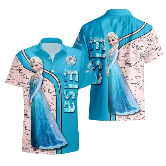 Discover Elsaa Frozenn Hawaiian Shirt