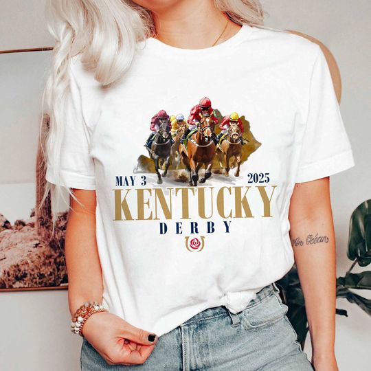 Discover Kentucky Derby 2025, May 3 2025, Horse Racing Lover Shirt, 2025 Derby Tee