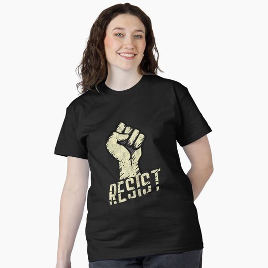 Discover Protest Resist Fist Classic T-Shirt