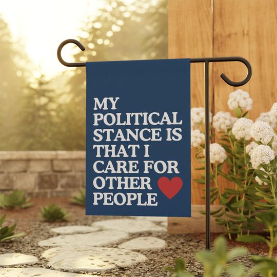 Discover Kindness Garden Flag, Social Activist Flag, Democrat Garden Flag