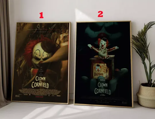 Discover Clown in a Cornfield 2025 Movie Poster