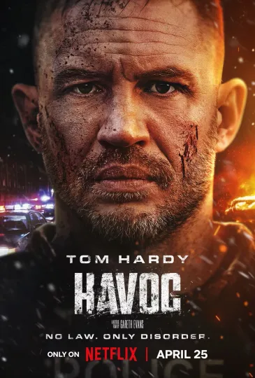 Discover Havoc 2025 Movie Poster Wall Decor 24x36" Tom Hardyy Poster