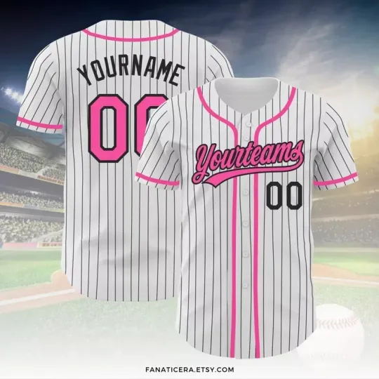 Discover Custom Baseball Jersey Personalized Team Name & Number Gift for Sports Fans