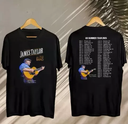 Discover James Taylor Summer Tour 2025 Shirt