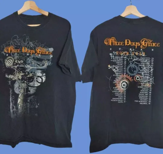 Discover Three Days Grace Tour 2025 Shirt