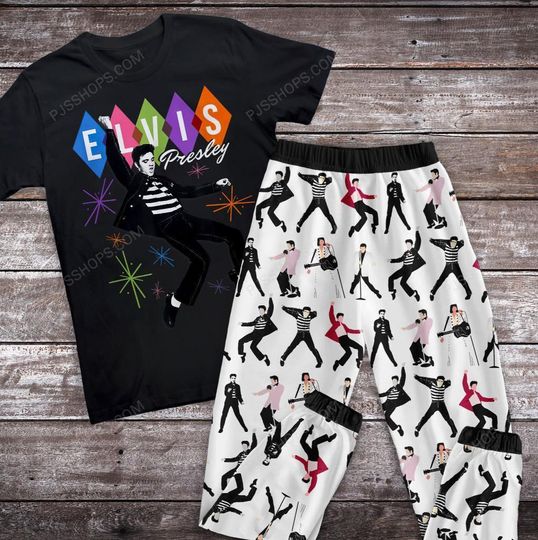 Discover Elvis Presley Holiday Pajamas Set, Elvis Presley Pajamas Set