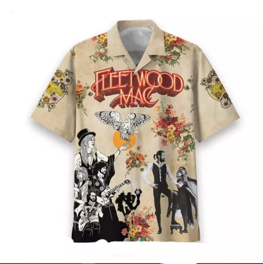 Discover Fleetwood Mac Rock Band Hawaiian Shirt