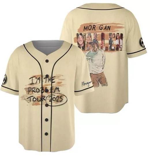Discover Morgan Western Jersey, Morgan I Am The Problem Tour 2025 Jersey, Western Music