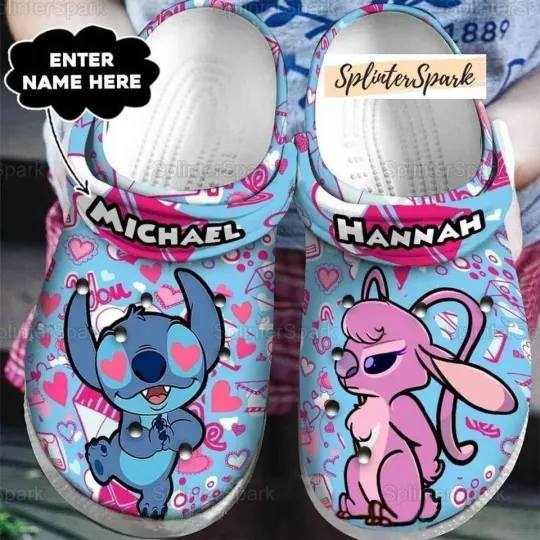 Discover Personalized Stitchh And Angels Shoes