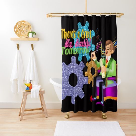 Discover Carousel of progress Shower Curtain