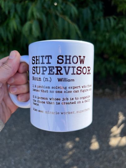 Discover Show Supervisor Mug, Show Supervisor Gift, Show Supervisor Cup