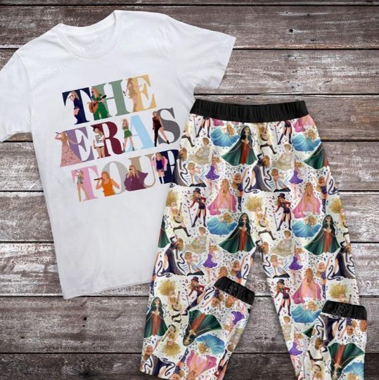 Discover The Erass Tourr TS Holiday Pajamas Set, T.S Erass Tourr Pajamas Set