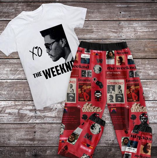 Discover Weeknds Pajama Set Inspired by His Soulful Sound, Weeknds Pajama Set
