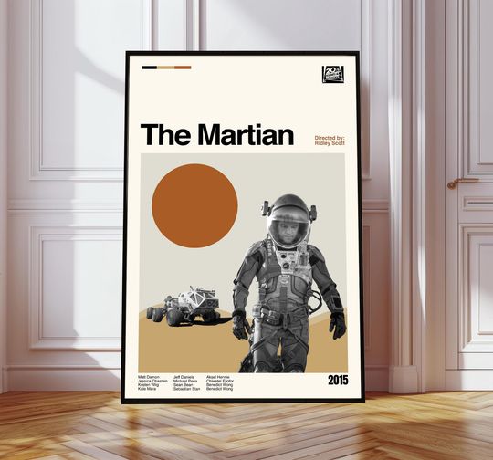 Discover The Martian Movie Poster