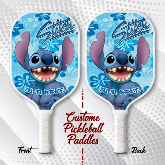 Discover Personalized Stitchh Laughed Pickleball Paddle, Can Be Used As A Gift For