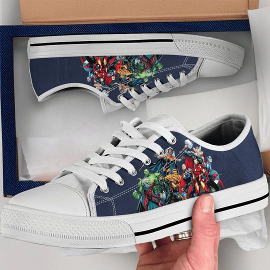 Discover Avengerss comic Shoes, Avengerss comic Women's Men's Low Top Sneakers