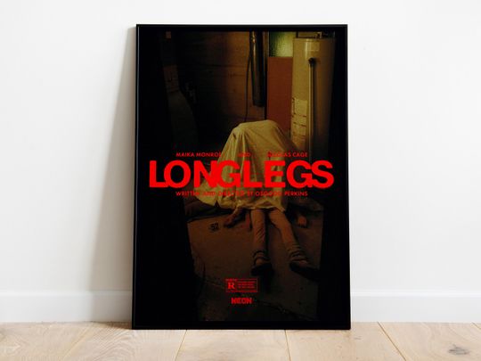 Discover Longlegs, Osgood Perkins, Maika Monroe, Nicolas Cage, 2024 - Poster