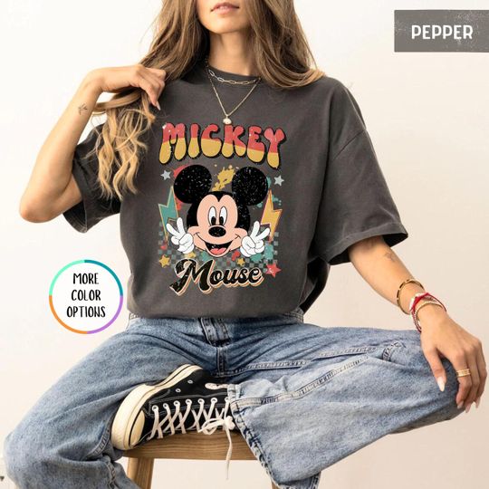 Discover Retro Mickeyy mouse Shirt, Disneyyy Vacation Shirt, Disneyyy World Gift