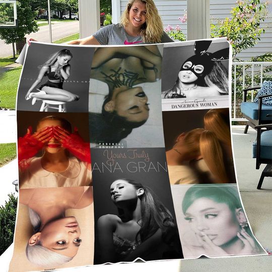 Discover Ariana Throw Blanket Bed Couch Decor Nap Car Birthday Gifts All Season