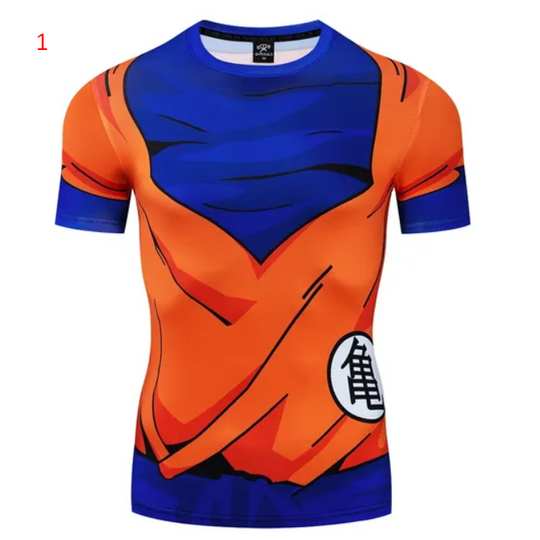 Discover Summer Cosplay Printed Clothing Running T Shirt