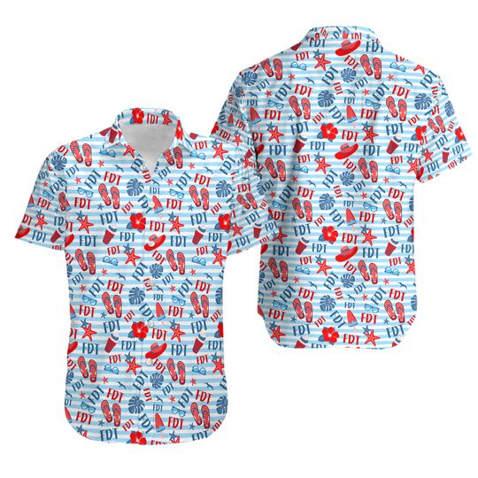 Discover Subtle FDT Hawaiian Shirt, Subtle Anti Trump Hawaiian Shirt