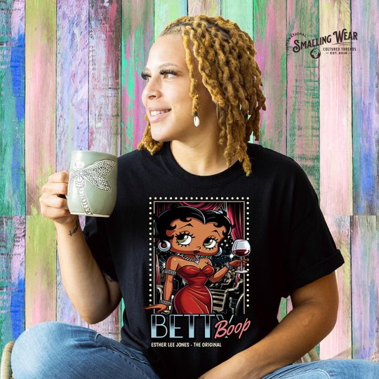 Discover Retro Betty Boop Tee, Vintage Style Unisex T-Shirt, Fun Gift for Her
