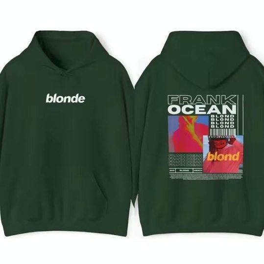 Discover Unisex Blonded Grunge Frank Ocean Clone Hoodie, Blonde Inspired, Blond Album Hoodie