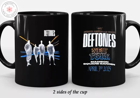 Discover Deftone New York Madison Square Garden Exclusive Tee Tour 2025 Mug
