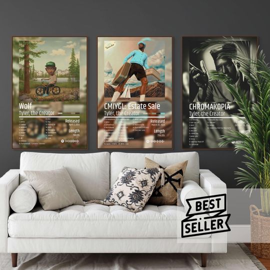 Discover Chromakopia Tyler the Creator Posters Gift Tyler The Creator Fan Gift Music Poster