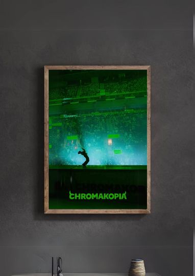 Discover Chromakopia Tyler The Creator Poster | Music Art Print | Wall Decor | Hip Hop Poster