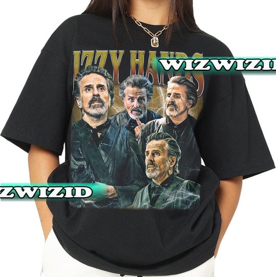 Discover Retro 90's Izzy Hands Homage Shirt, Izzy Hands Graphic Shirt