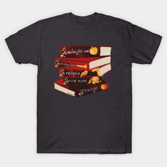 Discover Twilight - Books Covers Variants T-Shirt - Twilight - T-Shirt
