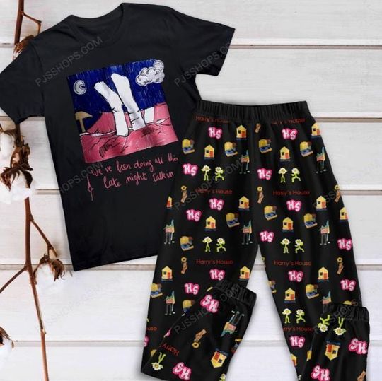 Discover We've Been Doing All This Late Night Talking Pajamas Set