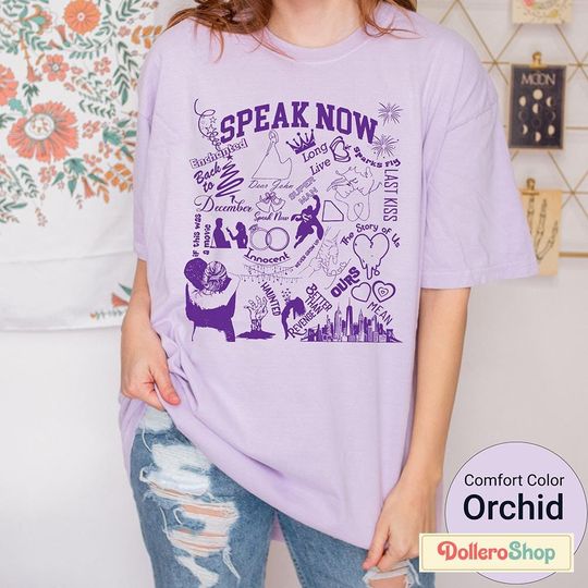Discover Speak now shirt, Speak now album