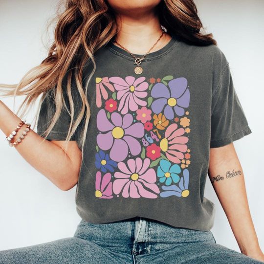 Discover Subtle Anti-Trump Flower Shirt, 8647 FDT Shirt, Liberal Democratic Gift