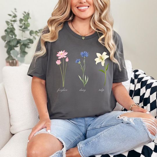 Discover Anti Trump T-Shirt, Flower Subtle FDT Shirt, Floral FDT Gift