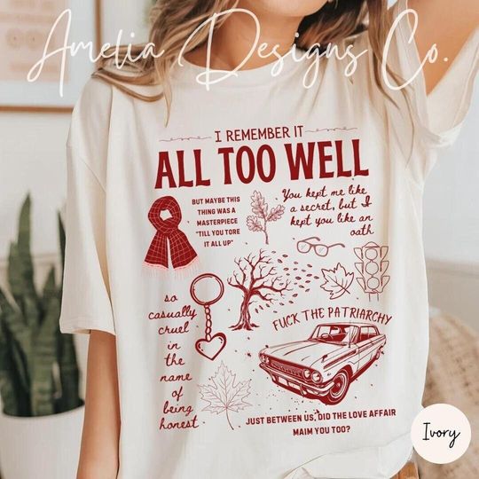 Discover All Too Well Shirt | ATW Comfort Color T-Shirt