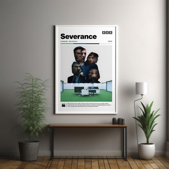 Discover Severance tv series poster - Severance print - Conspiracy Thriller