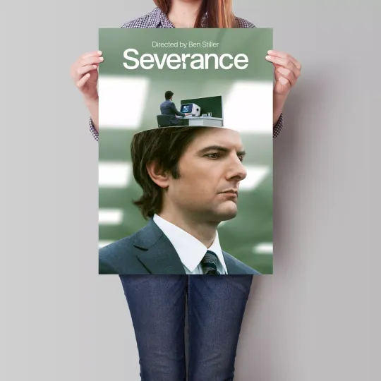 Discover Severance Poster TV Series Adam Scott