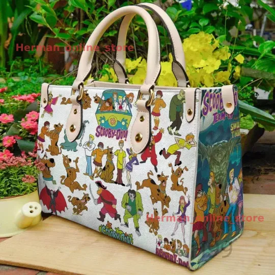 Discover Scooby Doo Leather Handbag, Scooby Doo Women's Leather Bag Gift