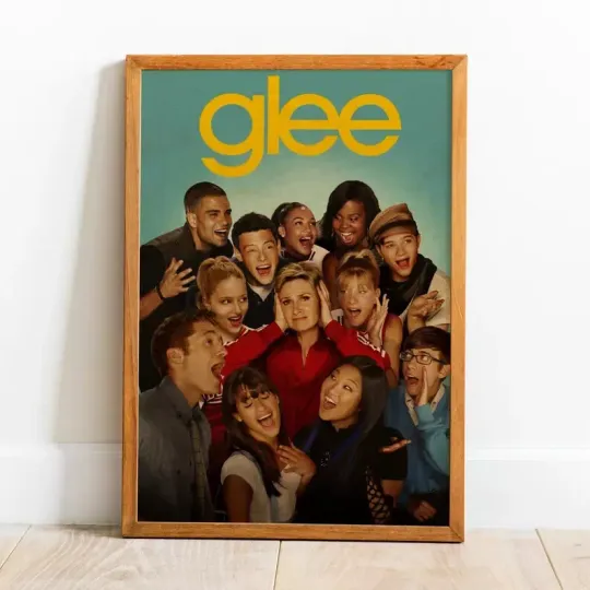 Discover Glee Poster, Wall Art, Retro Print, Kraft Paper Prints, Home Decor, TV Series