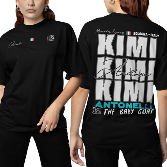 Discover Antonelli T-Shirt | Inspired Italian Racing Driver Merchandise | Race Team Tee