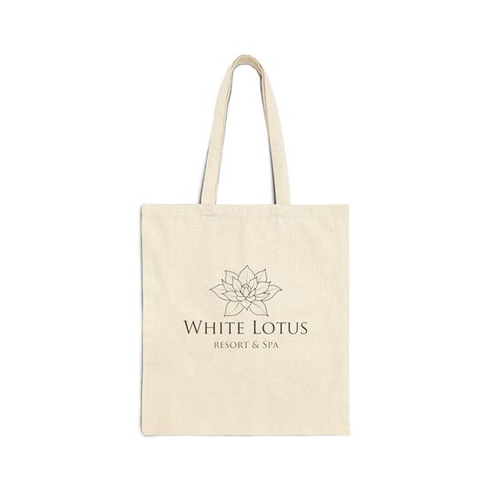 Discover White Lotus Resort & Spa Canvas tote bag