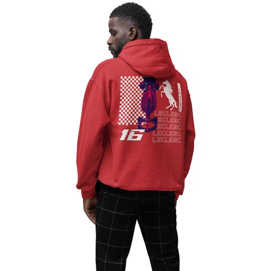 Discover Leclerc Inspired Racing Hoodie, Racing Driver Hoodie