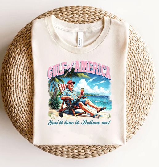 Discover Trump Gulf of America shirt, Gulf of America Trump Tshirt, Trump ocean Shirt