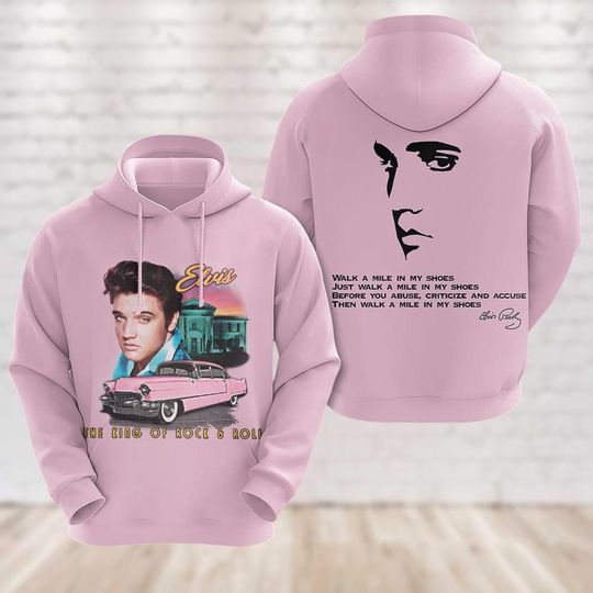 Discover Elvis Presley Shirt, The King Of Rock N Roll Hoodie