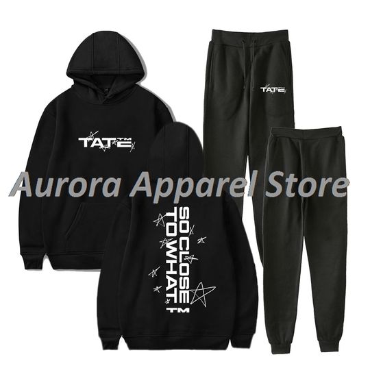 Discover Tate McRae SC2W Stars Hoodies Jogger